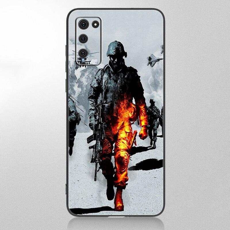 

Чехол армейского солдата спецназа для Samsung Galaxy A12 A02S A22 A32 A52 A72 A71 A51 A41 A31 A21 A11 A50 A70 A20S, черный чехол Samsung A52