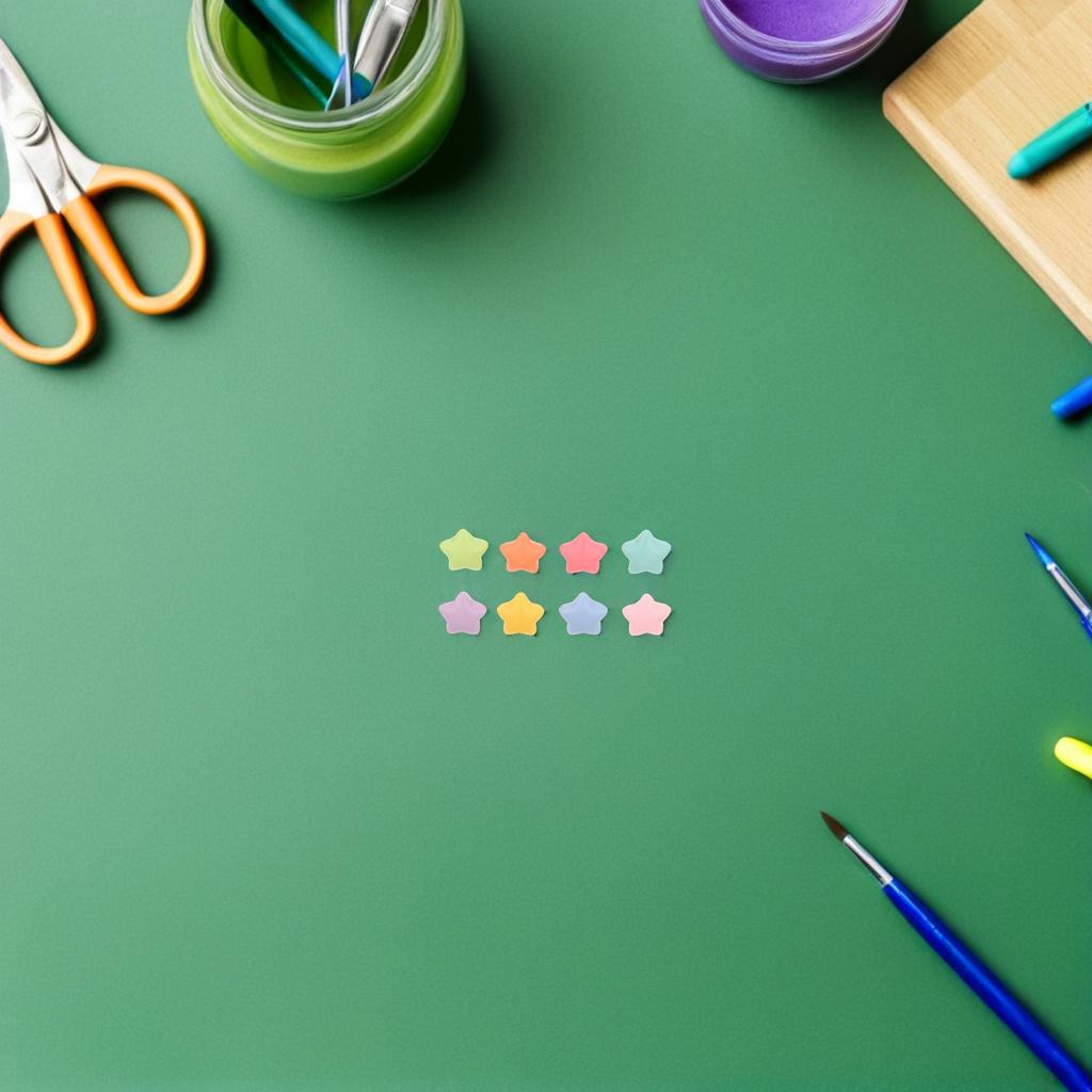 30Pcs Star Shaped Thumb Tacks Flat Head Push Pins for Cork Board Bulletin Board Map Wall Hanging Photo Display