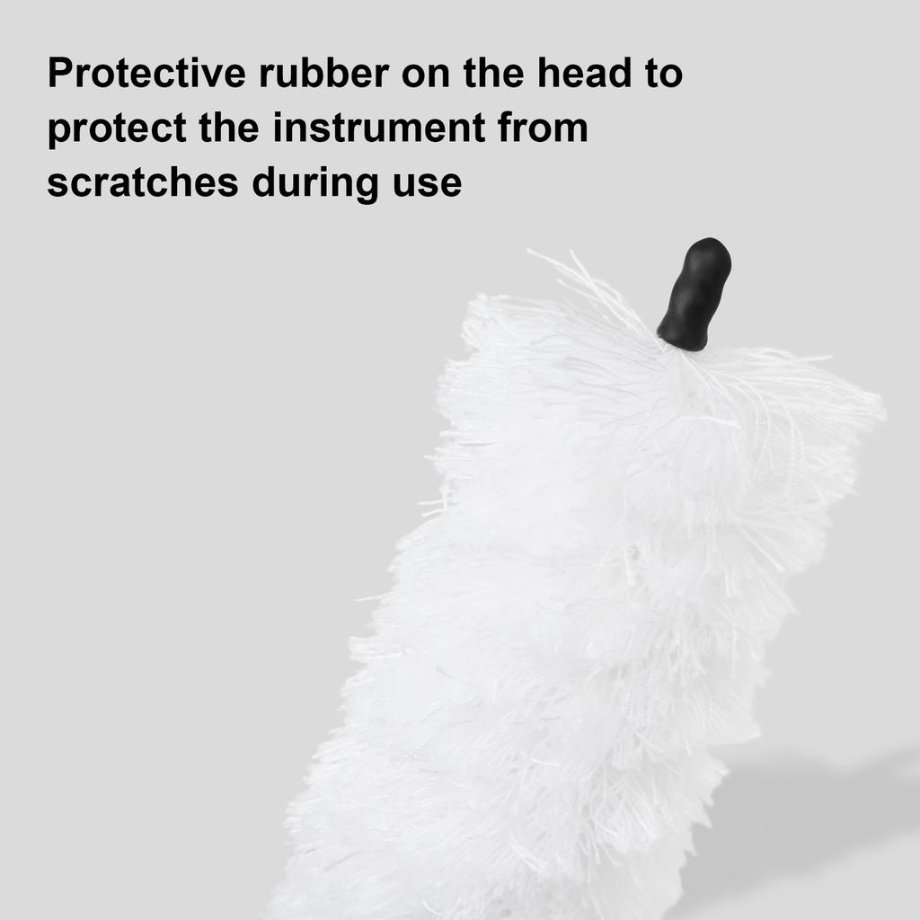 15 inch Flute Cleaning Rod Flute Cleaner Cleaning Brush Dust Brush for Inside Tube Maintenance Tool of Flute