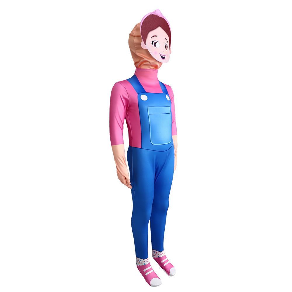 Cosplay Character Costume Jumpsuits Halloween Stage Gift Performance