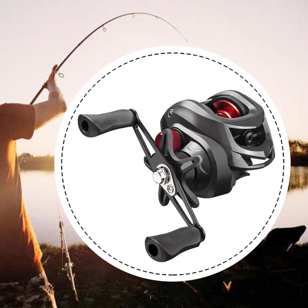 Fishing Reel 7.2:1 Casting Comfortable Handle for Pond Summer Freshwater River