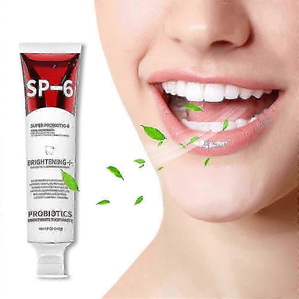 1-5X SP-6 Probiotic Toothpaste,Sp-6 Toothpaste Whitening Quick White Toothpaste