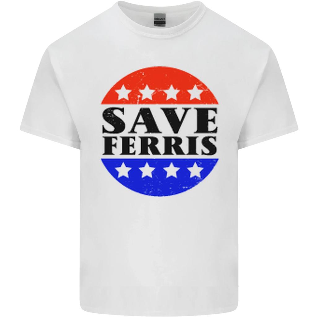 Save Ferris Funny 80s Movie Kids T-Shirt Childrens