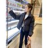 Winter Fashion Stand Collar Pocket Warm Coat Women Loose Casual Solid Color Cardigan Lady Outwear Zipper Top