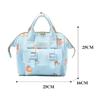 Large Capacity Travel Backpack Cartoon Print Diaper Bag New Breastfeeding Bag