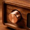 Perilla de Volumen de Aluminio de 35x22 mm para Altavoz Con Giro Suave y Diseño Duradero