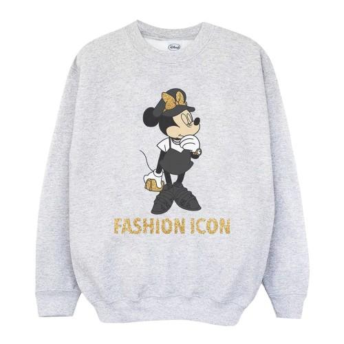 Disney Womens/Ladies Minnie Mouse Fashion Icon Sweatshirt