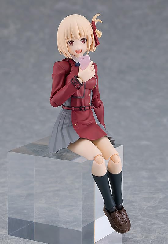 figma Lycoris Recoil Senzoku Nishikigi plastic painted movable figure Non-scale