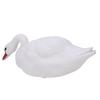 Swan Decoy Pond Decoration Plastic Lifelike Simulation Goose Floating Decoy Ornament for Pool Lake Garden Patio