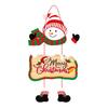 Christmas Themed Door Hanger With Lanyard Paper Hanging Pendant For Indoor And Outdoor Festival Home Decoration