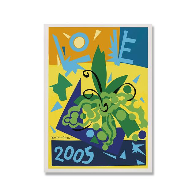 Nordic Style Modern Love Exhibition Poster Wall Art  Canvas Painting Simple Love Living Room Home Decoration Painting No Frame