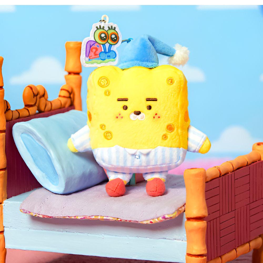 SpongeBob X Kakao Friends Kleine Ryan Baby SpongeBob Pluche Sleutelhanger Pop Koreaanse Schattige Kawaii Zachte Sleutelhanger