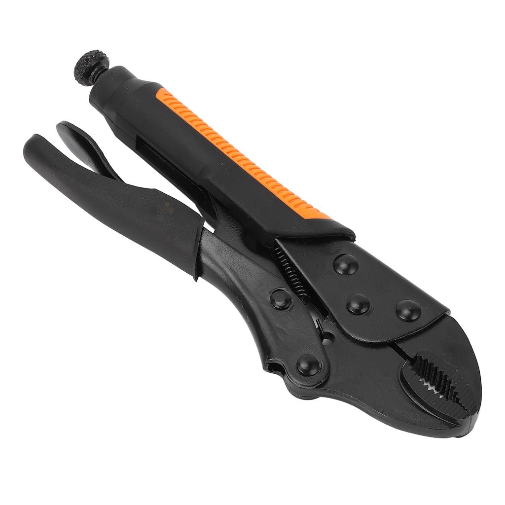 Locking Pliers Curved Jaw Carbon Steel Wrench Woodworking Clamping Device