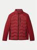 Mid-season Jacket Tom Tailor Hybrid Jacket with Stand-up Collar (1041308) Burgundy Dark Red