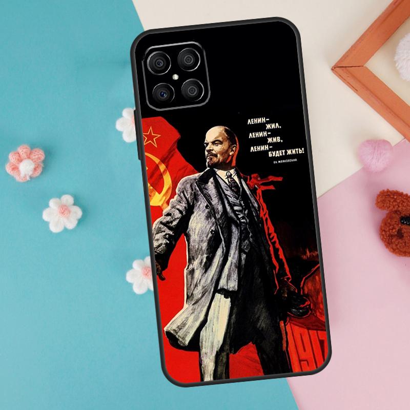 

Lenin Soviet Union Flag Case For Honor 200 Pro 50 70 90 X9a X8a X8 X9 X8b X9c X9b Honor Magic 7 5 6 Lite Pro Cover Honor 200 Lite