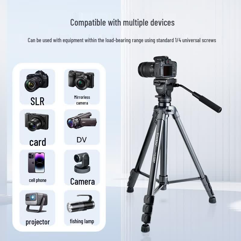 YUNTENG VCT-999 Professional Tripod with Hydraulic Head