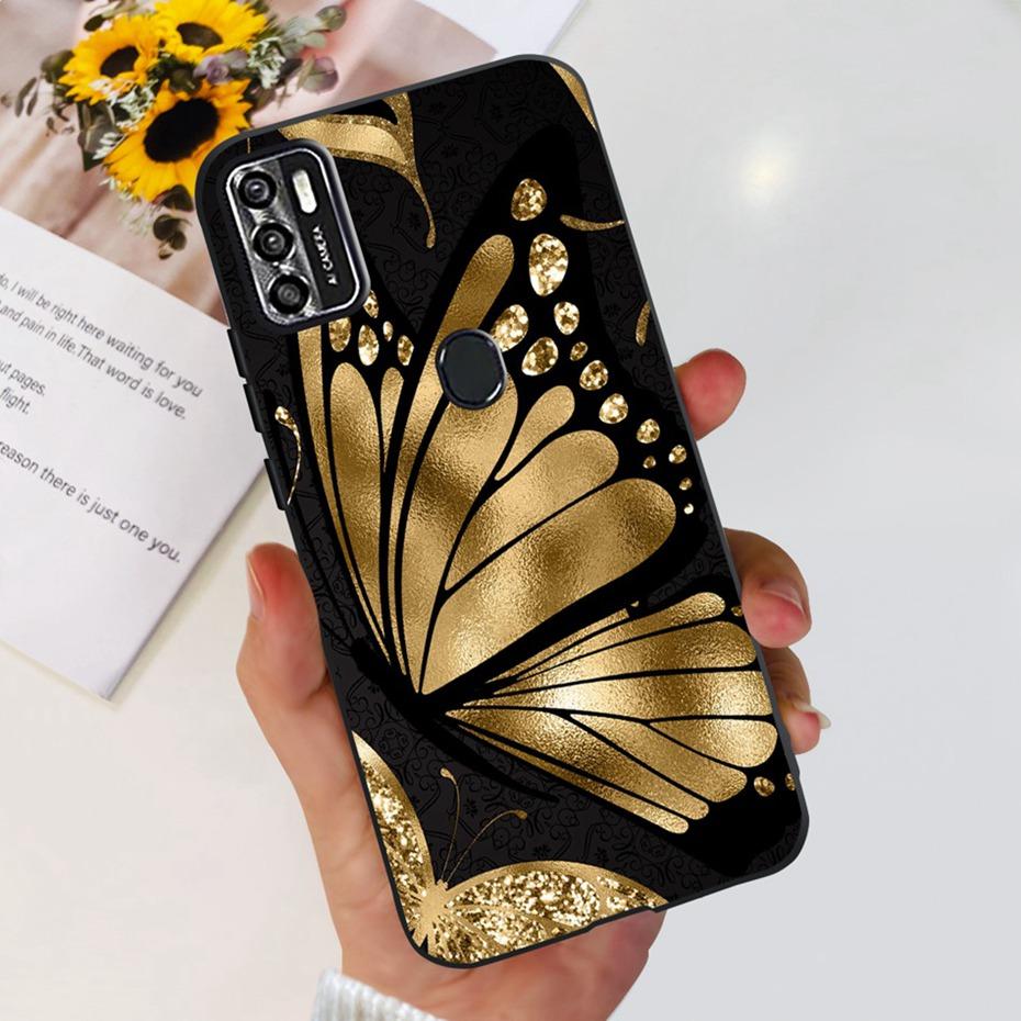 Lovely Case For ZTE Blade A7s 2020 / Optus X Pro / Telstra Evoke Plus 2 Black Silicon Soft Cases Cover For Zte A7s (2020) A7020