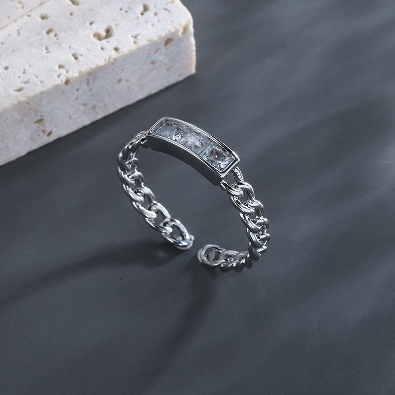 Lindon Classic Copper Alloy Zirkónový prsteň Dámske šperky Svadobný darček na párty