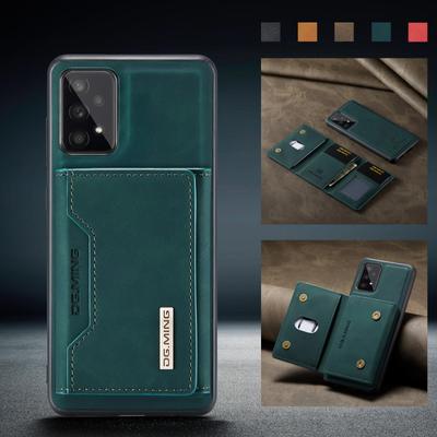 Capa carteira de couro com suporte para cartão antiqueda para Samsung Galaxy A53 5g A 53 magnética 2 em 1 bolsa para celular Funda
