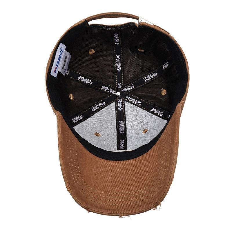 New embroidered letter baseball cap men and women outdoor leisure sunscreen sunshade fashion versatile travel