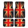 Tappetini Auto su Misura Set Anteriore e Posteriore Union Jack per Mini Cooper 2007-2023 R55 R56 R57 R60 R61 F54 F55 F56 F57 F60 Clu