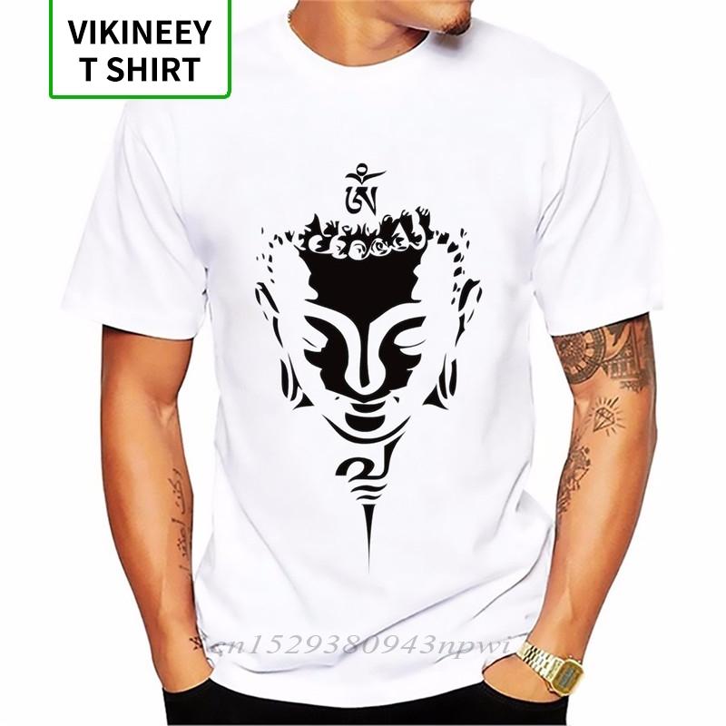 T shirt Men summer short sleeve casual Buddha men tshirt Comfortable Buddhism religious belief t shirt homme tops