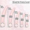 New Qoqiu 5-pack Silicone Pelvic Floor Muscle Dilator Trainer Setpelvic Wand Massager For Womenpelvic Floor Muscle Trainer, Pelvic Floor Strength