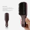 Men Beard Brush Wood Handle Boar Bristle Moustache Cleaning Brush Hairdressing Anti Static Barber Hair Styling Comb Shaving Tool