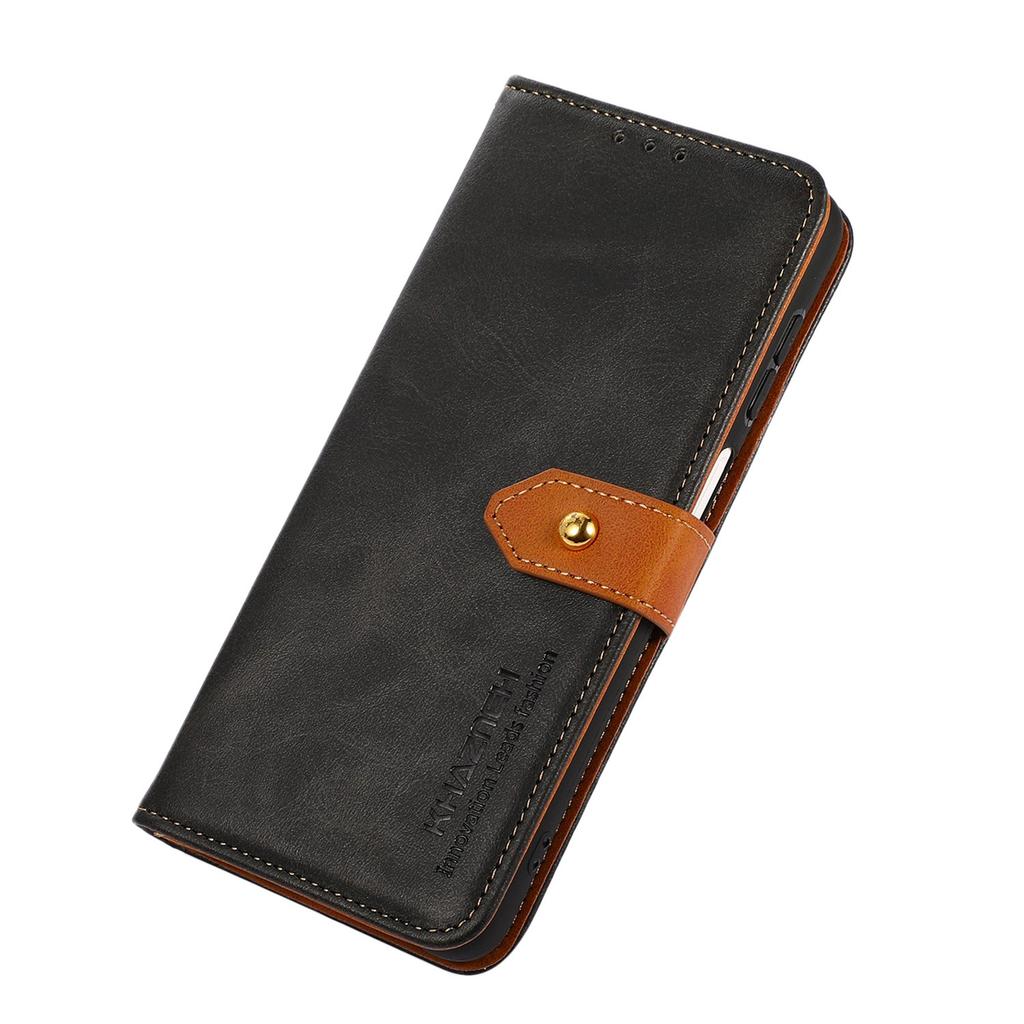 KHAZNEH For Motorola Edge 50 Fusion 5G Cell Phone Cases PU Leather Card Holder Magnetic Cover