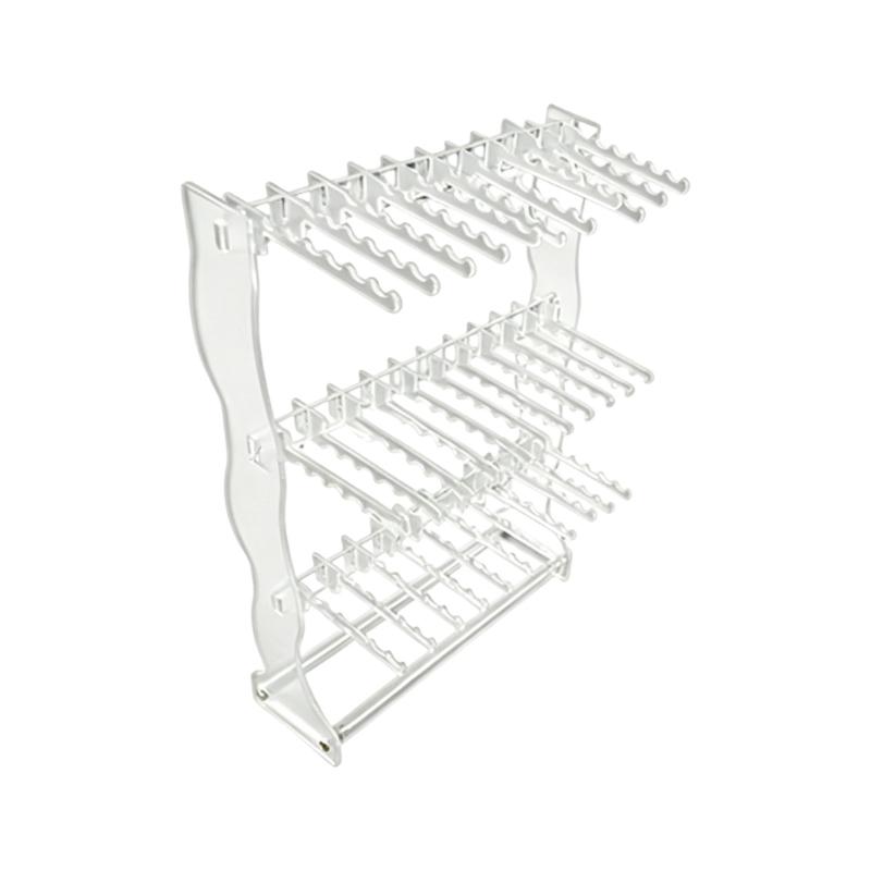 Acrylic Jewelry Organiser Stand Clear Display Shelf For Necklaces Earrings Rings Multilayer Storage Rack For Bedroom Closet