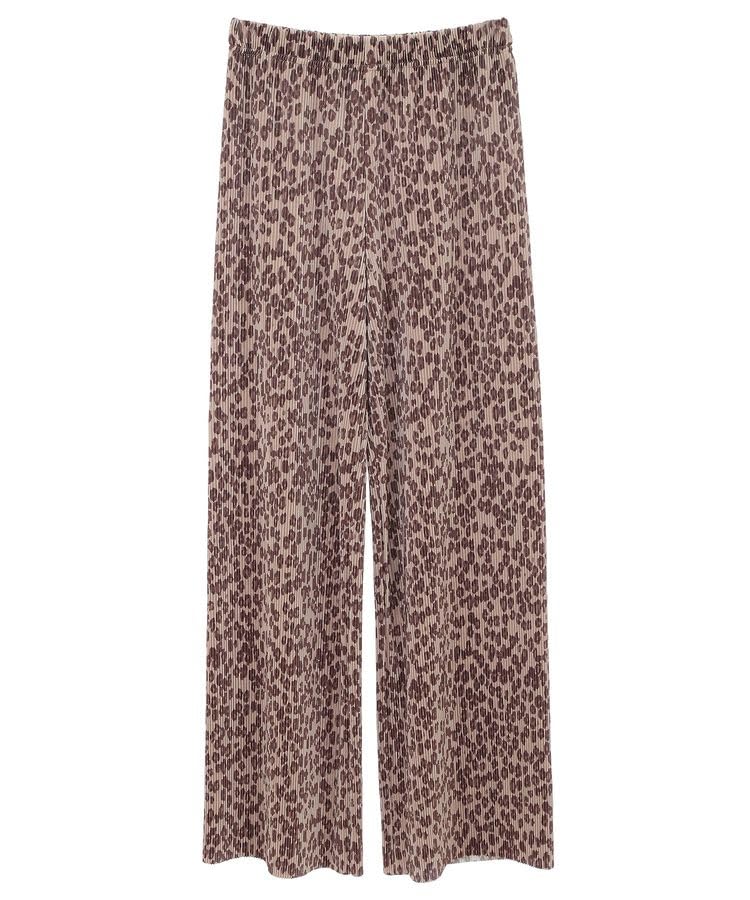 

music Casual assorted leopard print for women [earth & ecology] pants, self-cut pants,