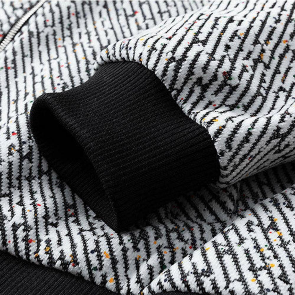 Autumn and Winter Vintage Workwear Coat for Men Lapel Collar Black Starry Youth Trendy Fashion Versatile High-quality Jacket