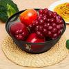Large Capacity Mesh Fruit Basket With Lid Food Grade Prevent Fly Kitchen Drain Basket Vegetables Kitchen Storage Baskets