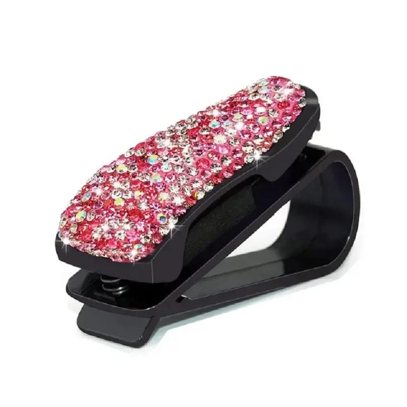 Universal Car Glasses Case Auto Sun Visor Glasses Holder Sunglasses Clip Card Ticket Holder Pen Case Clip Box Accessories