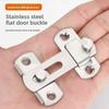 Thickened stainless steel lock buckle Wooden door lock Bedroom universal latch Bathroom door bolt Sliding door buckle