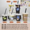 Clear Disposable Milk Tea/Coffee Cup with Lid