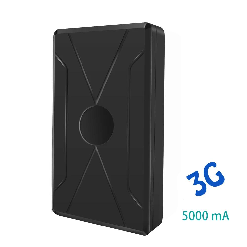 3G 4G 12000mA Car Magnet GPS Tracker Start Stop Status Locator Auto Call SMS Alarm Historical Trajectory Tracking Free Platform