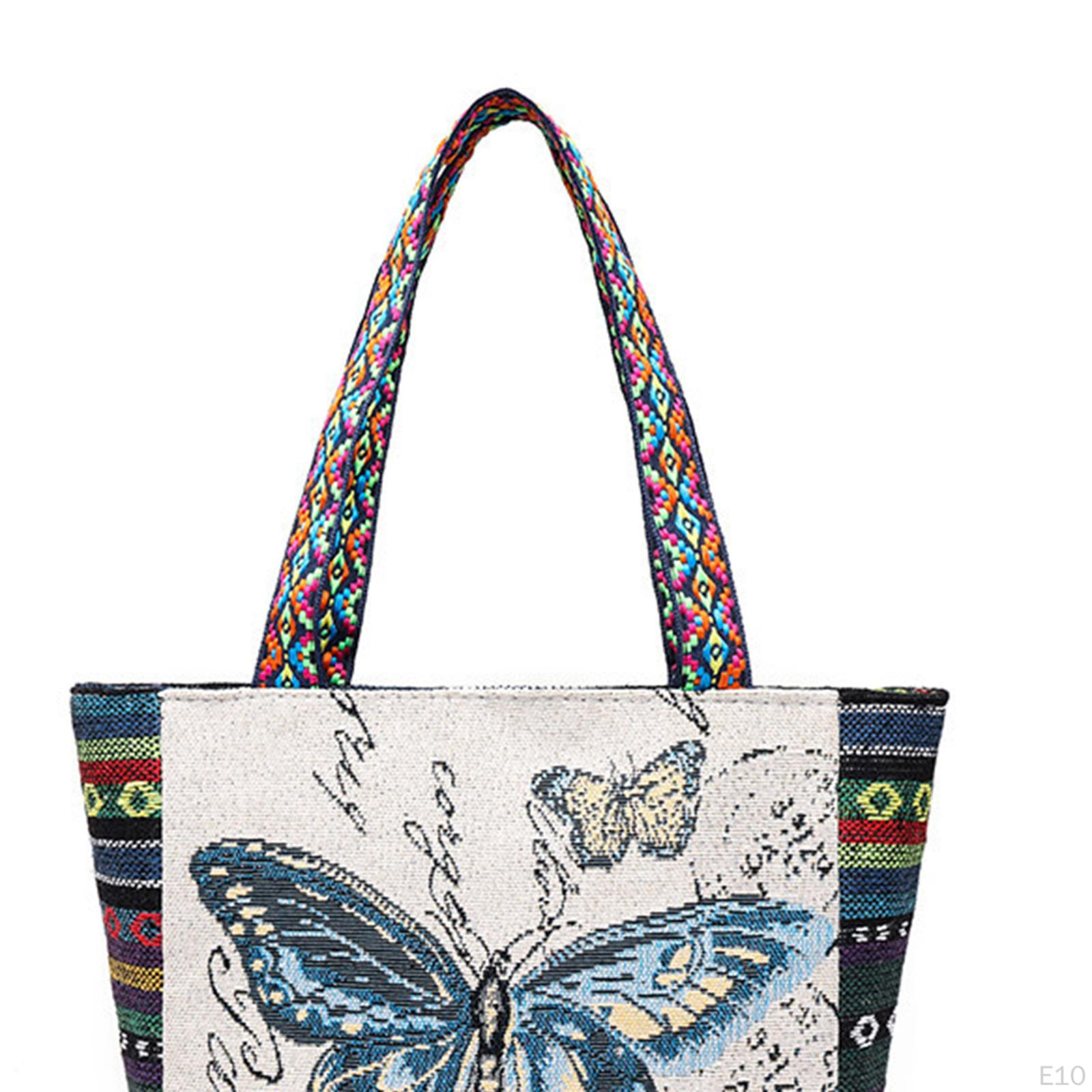 Женская холщовая сумка на плечо — фото 7