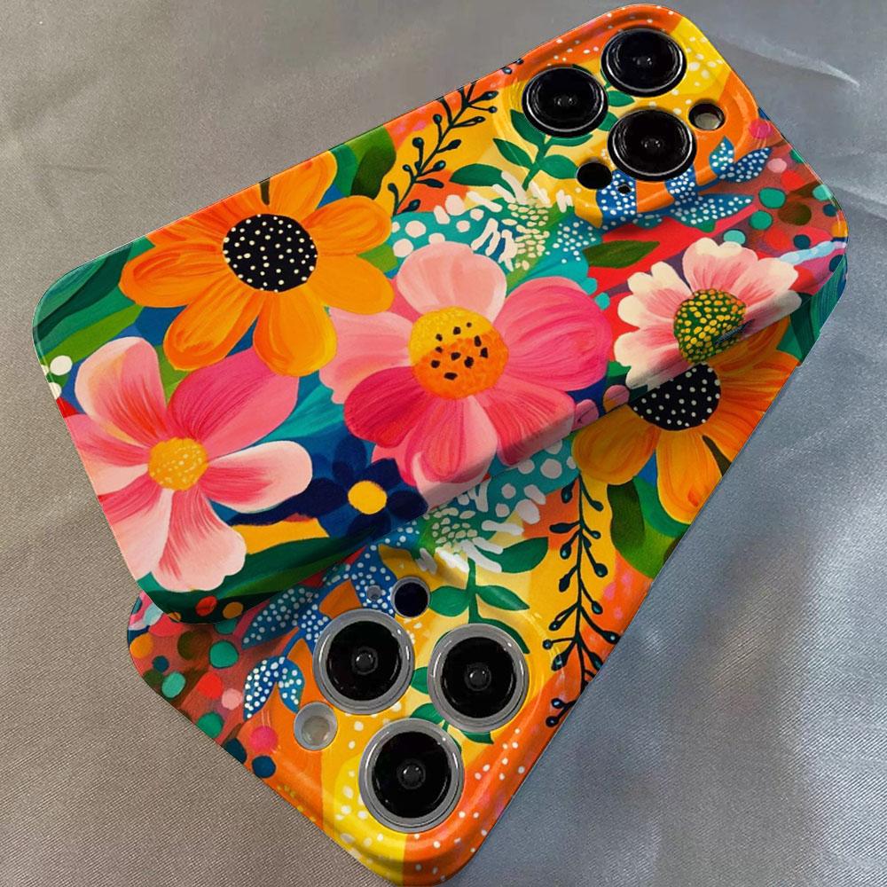 Luxury Clmj Swag Flower Phone Case for Oppo Realme C75 C63 C65 C67 C53 C35 C33 C20 C21Y C30S 9 8 Pro Plus 4G 5G Hard PC Cover