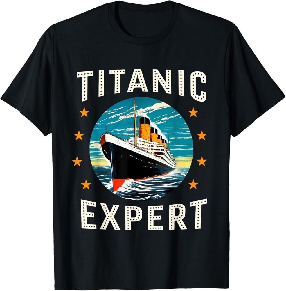 Titanic Expert Vtipný RMS Titanic Narozeninový Merch Dětské Chlapecké Tričko