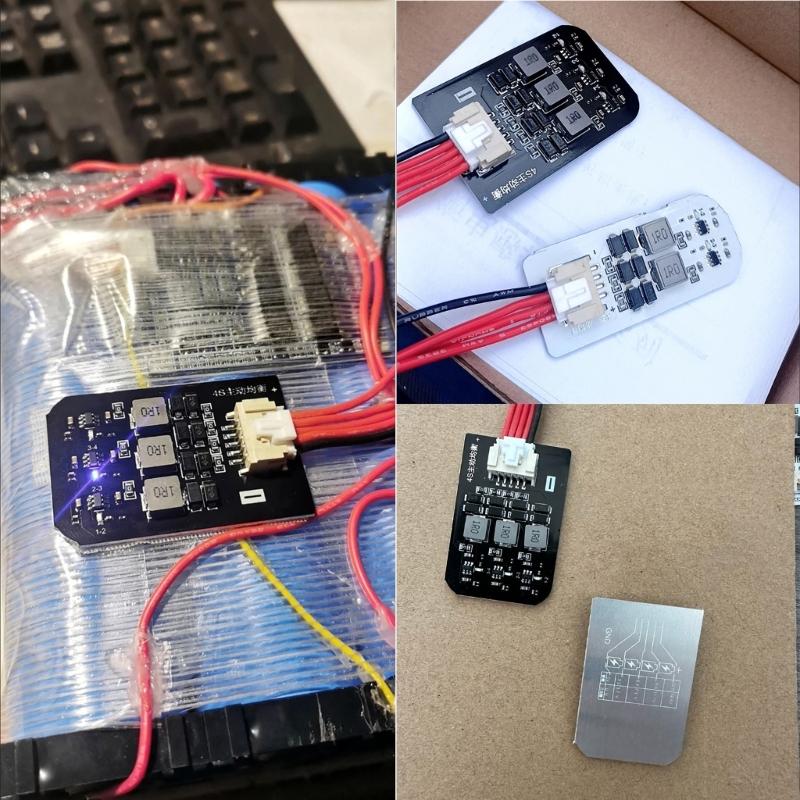 High Current Battery Charging Balancer Board For 12V Lifepo4 Cells Energy Management System