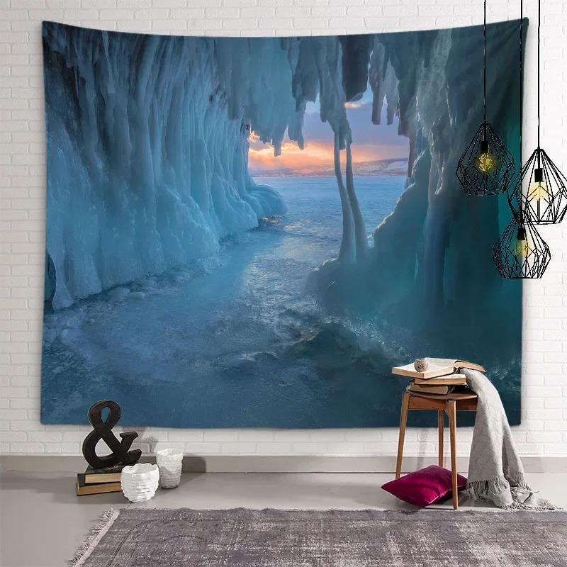 Natural Scenery Aesthetic Decorative Tapestry Home Wall Decoration Living Room Office Tapestry