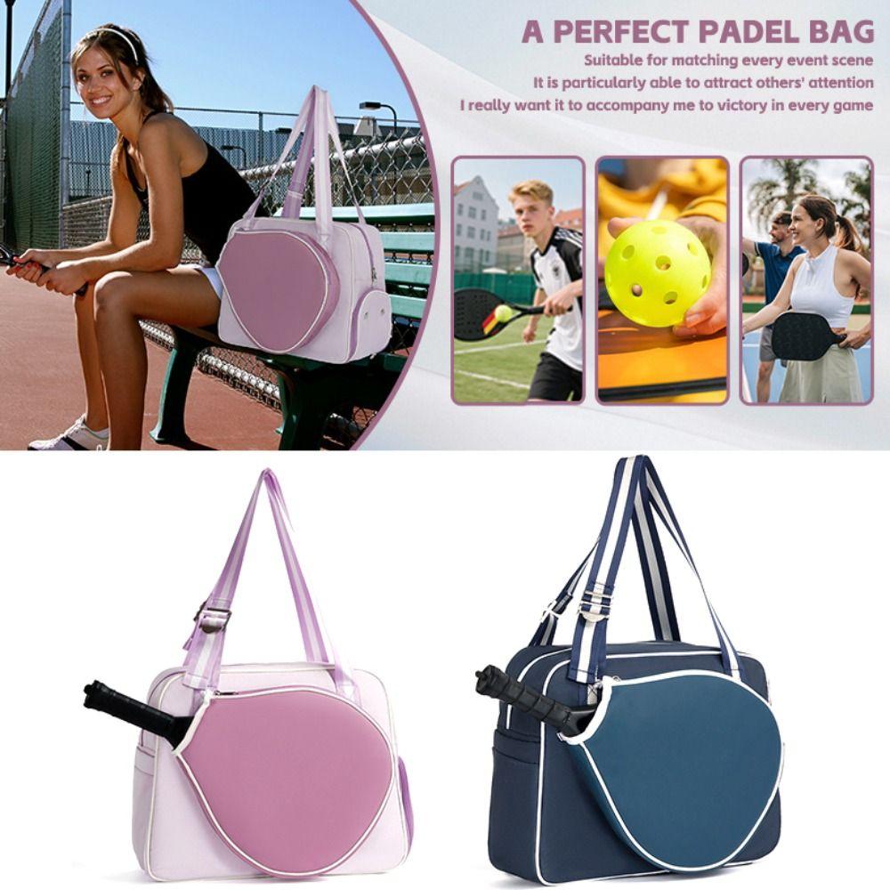 Nylon Pickleball Schlägertasche Schultertasche Große Kapazität Pickleball Handtasche Outdoor-Sport