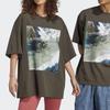 adidas TERREX X And Wander Men's Outdoor Quick-Dry Short Sleeve T-Shirt Brown HR7143