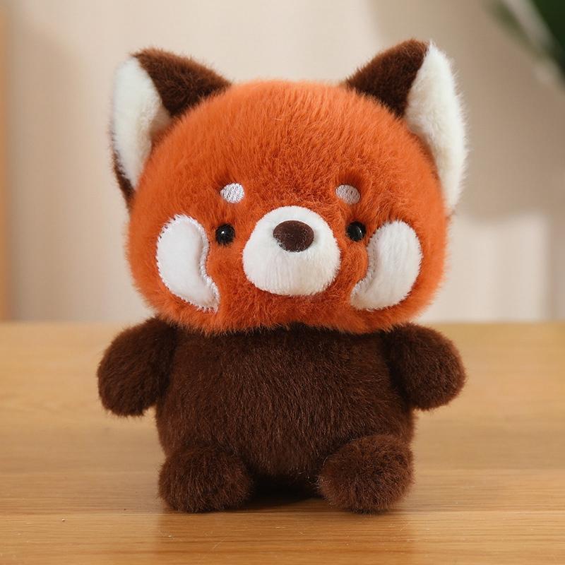 New Cartoon Animal Plush Toy Stuffed Bear Raccoon Sheep Fox Penguin Pig Elephant Otter Squirrel Rabbit Cat Panda Duck Dog Doll
