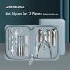 Luxury Men's Multifunctional Nail Clipper & Trimming Set