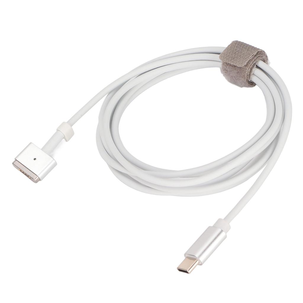 Type C To Magnetic T for Macbook Type C Male To for Magsafe 2 45W PD Fast Charge PVC Charging