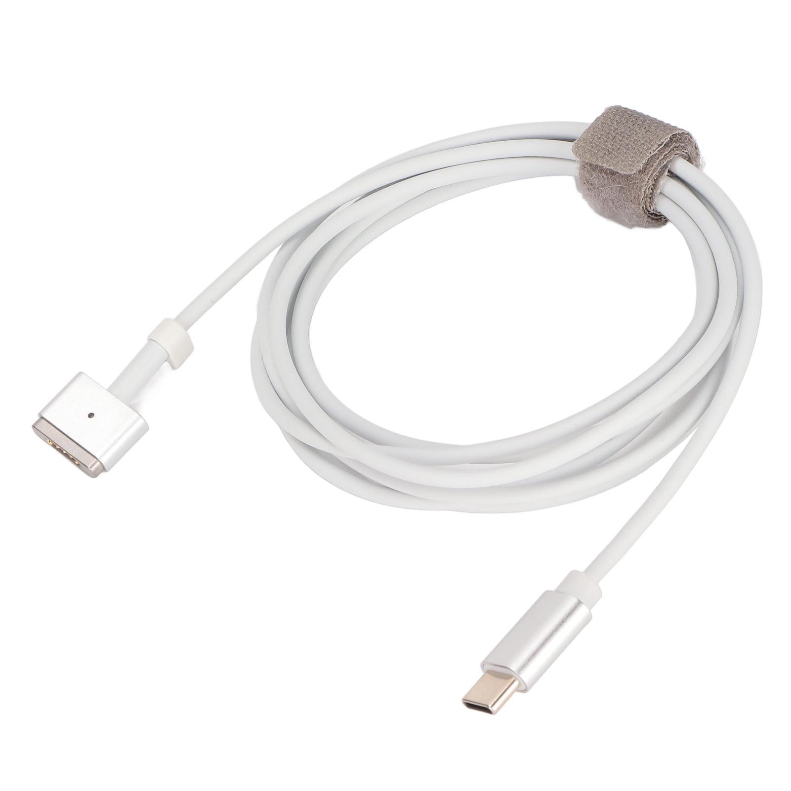 

Тип C к магнитному T для Macbook Тип C Мужской к Magsafe 2 45W PD Быстрая зарядка ПВХ зарядка