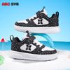 Children's Sports Shoes 2025 Autumn New Leather Comfortable Lightweight Non-slip Men and Girls Fashion Casual Children's Board Shoes Tide