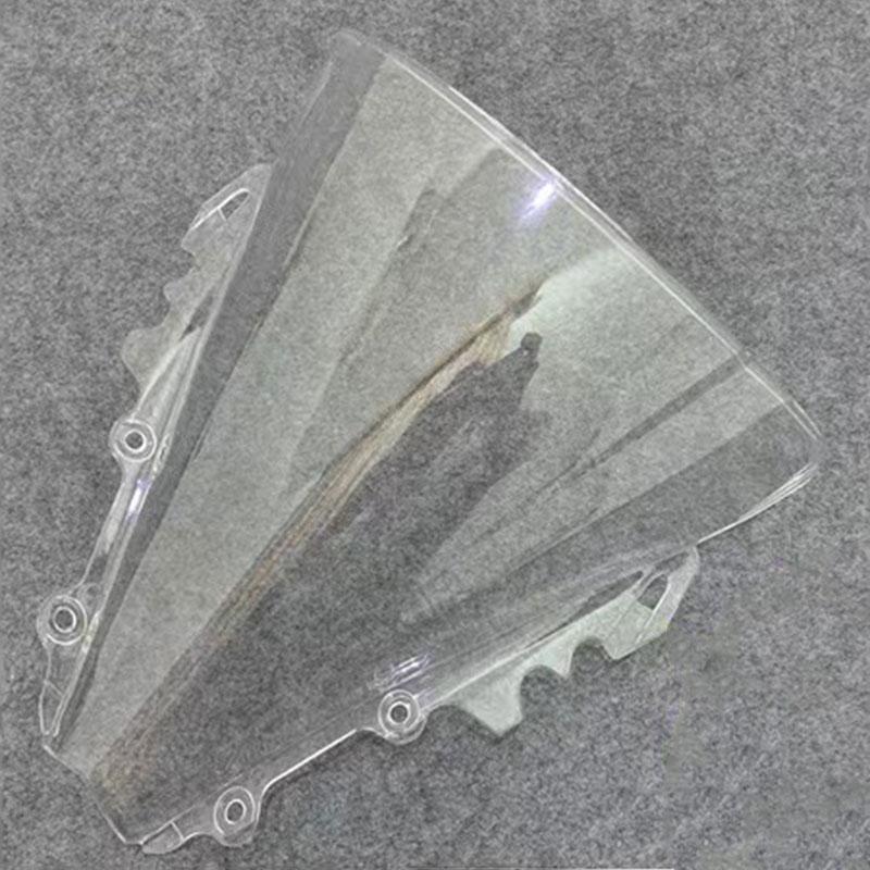 For Yamaha YZF-R6 R6 2006 2007 YZFR6 YZF R6 Motorcycle Double Bubble Windscreen Screen Wind Deflectors Windshield Black чистый